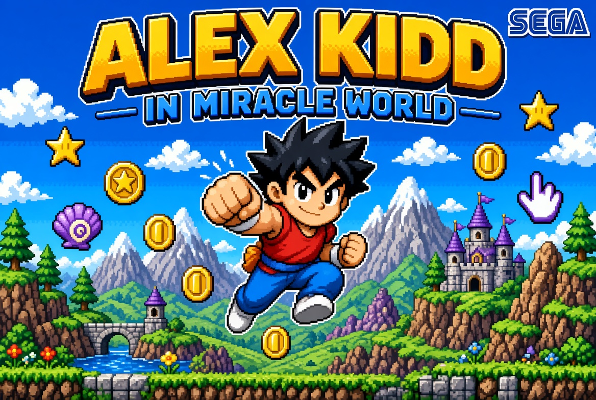 Alex Kidd In Miracle World 2 lançado!