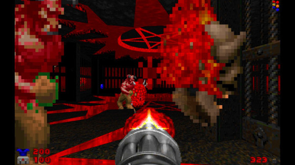 Sigil rodando no Doom original