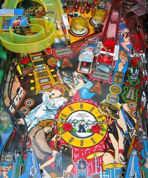 Máquina de pinball Guns n' Roses