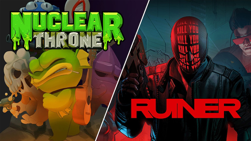 Nuclear Throne e Ruiner estão grátis na Epic Games